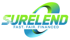 Gradient SureLend text logo