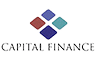 Colorful squares above Capital Finance text
